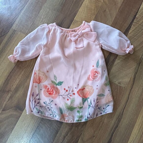 Baby Girls Clothes Lot 10 Piece Spring Summer Outfit Dresses Rompers 0-3 Months - Picture 8 of 16